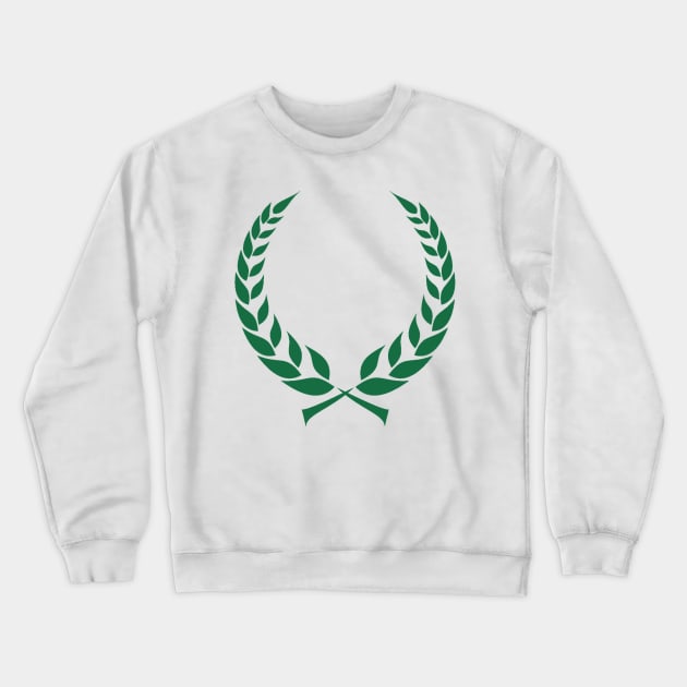 olive Crewneck Sweatshirt by busines_night